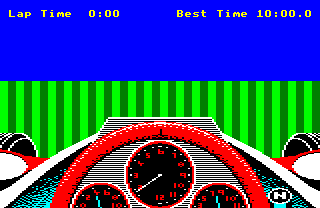 BBC Micro Revs screenshot with dash data blocks highlighted